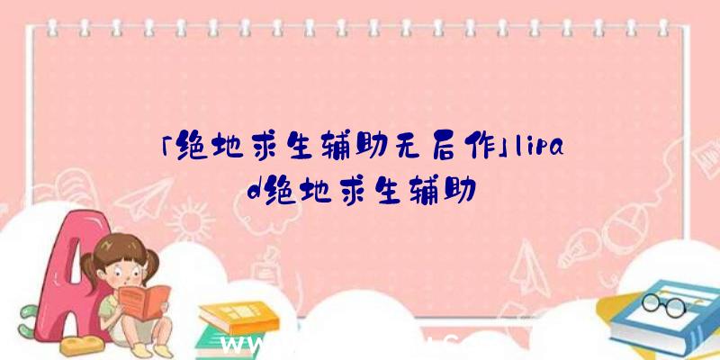 「绝地求生辅助无后作」|ipad绝地求生辅助